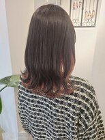 ヘア ケア ディエイチケー(HAIR CARE DHK) コーラルピンクで可愛らしく