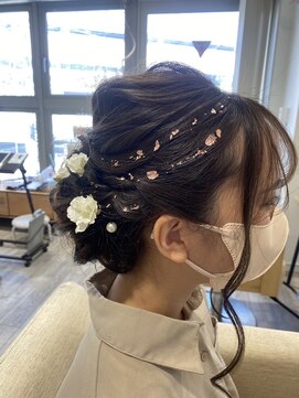 ブティック(boutique) アップスタイル ヘアアレンジ