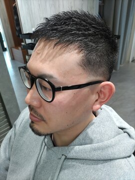 ヨシザワインク バンダイ(YOSHIZAWA Inc. BANDAI) ベリーショート/20代30代/フェードカット/スキンフェード