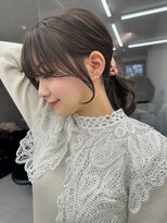 ロンド マーレ 天神大名店(Lond mare) 韓国くびれヘア/ふんわりカール/韓国ヘア/ショコラアッシュ