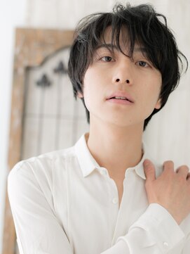 モッズヘア メン 南越谷南口店(mod's hair men) 抜け感ルーズヘアで好感度◎束感マッシュパーマM南越谷