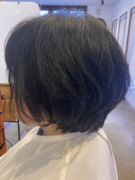 ヨーホーレッド(YOO-HOO RED) グランジ風ボブ