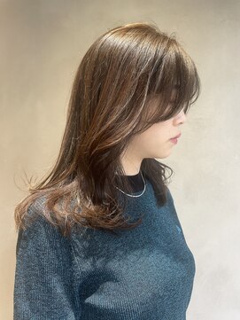 ニュートン(NEWTON) 【NEWTON×川島】イルミナカラーで透明感オリーブ