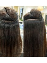 シンズ 銀座(sins)&nbsp;細かくて強いうねり癖もsins式で自然なストレートに