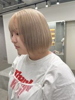 ヘアサロン ドット トウキョウ カラー 町田店(hair salon dot. tokyo color)&nbsp;デザインカラー/レイヤーカット/ウェットヘア/オリーブベージュ