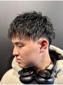メンズ バーバー パーマ ツイスト ツイスパ フェード