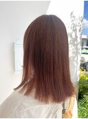 超音波トリートメント  ×  切りっぱなしロブ