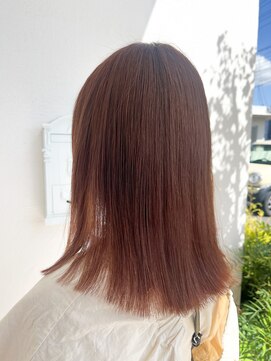 ヘアー ホスピタル ソアン(hair hospital soan) 超音波トリートメント  ×  切りっぱなしロブ