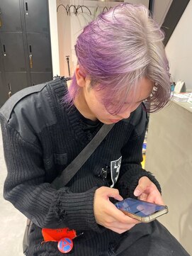 シティ(sity.) デザインカラー　グラデーションカラー　ルーツカラー　パープル