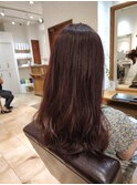 【パーソナルカラー診断×ピンクバイオレット】髪質改善