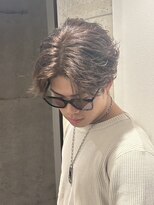 イーラ(era) フェザーパーマ 刈り上げ眉カットツイストスパイラルパーマ