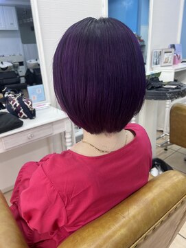 グラスペディア(graspedia) ディープラベンダー【広島ハイトーン】【広島ボブ】