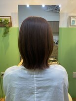 エシカル(ethical)&nbsp;ブリーチなし暖色カラー+システムトリートメント