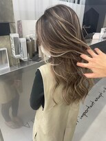 キング 枚方店(K!ng)&nbsp;縮毛矯正髪質改善ハイライトレイヤーカット枚方美容室エクステ