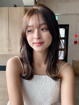 エトラ 渋谷店(etora) 小顔 美髪 レイヤーカット イメチェン ワイドバング"