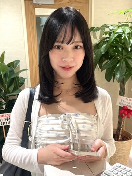 エレノア 四条烏丸店(Eleanor) 白石 ◇ 韓国風 ワンホン ミディアム レイヤー