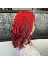 イーチエフ(each f.)&nbsp;【山田紗羅】レッドアンブレラカラー