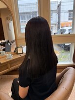 メルク(merc)&nbsp;ミディアムロング/ブラウンカラー