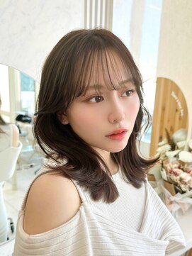 アマトウキョウ アユンチェ(AMA TOKYO×AYUNCHE) 透け感抜群韓国ヘア