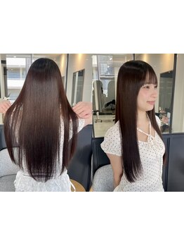 髪質やクセを見極め、あなたの魅力を最大限に引き出すカットが大好評☆ 伸ばし中の方も大満足♪