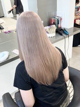 ラック 表参道(LUCK) ホワイトベージュ/ミルクティーベージュ/ブリーチ/ケアブリーチ/