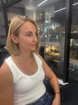 ナンバー 竪町(number+)&nbsp;20代30代大人可愛い髪質改善カラー×ハイトーンストレート