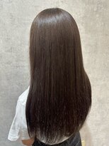ヘアー ワークス ボナ 前橋店(HAIR WORKS bona.)&nbsp;究極の艶と滑らかさ◎大人の魅力を引き立てる上質ストレート