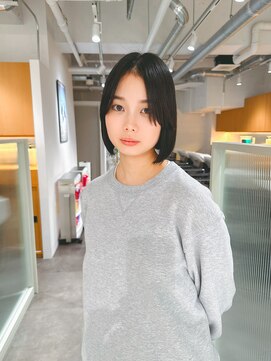 ブランコ 名古屋栄(BLANCO) ヤバコレボブ　ボブ　前髪なし