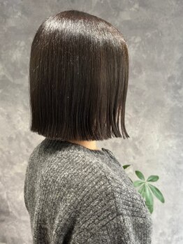 ロイ 梅田(Roy)の写真/【口コミ要Check◆】忙しい朝もサクッとスタイリングOK♪どんなレングスも扱いやすさと綺麗を簡単キープ◎