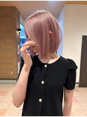 pink bob