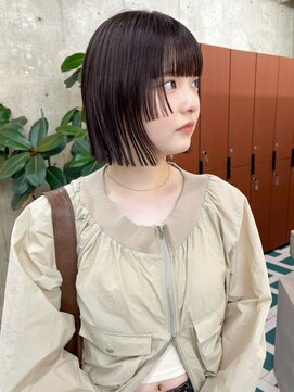 ノエ(noe) ミディアム/ボブ/レイヤーカット/ダブルカラー/ブリーチ/栄h214