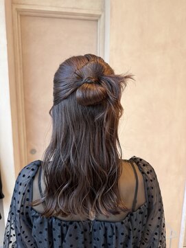 オン キャナルシティ博多前店(on) 【中里恵梨】ヘアセット/カチモリヘア/ゆるふわ巻き/参列ヘア