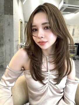 サイン 表参道(SIGN) 20代30代トレンドなレイヤーカットハッシュカットレイヤーボブ