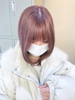 フラム 渋谷(flamme)&nbsp;◯【ブリーチ2回】くすみピンク