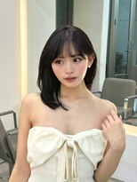 ノク 渋谷(nok)&nbsp;イメチェンピンクベージュ前髪