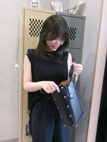 ウニュ(uninu)&nbsp;オリーブカラー レイヤーカット