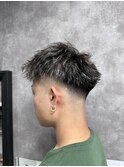MEN’S HAIR/サーフカール/刈り上げセンターパート/本八幡