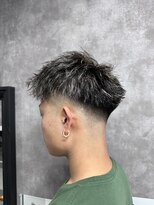 スピン 本八幡(SPIN)&nbsp;MEN’S HAIR/サーフカール/刈り上げセンターパート/本八幡