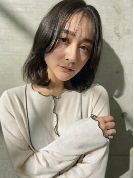 ヘアーサロン キー(Hair salon key)の写真/ツヤ重視の低刺激カラーでダメージレス！続けやすく伸びても気にならない♪理想の髪へ