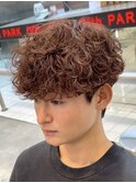 シャドウパーマ/無造作パーマ/メンズマッシュ
