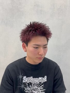 ルースト 南堀江店(ROOST) 刈り上げセンターパート/波巻きツイストスパイラル/南堀江