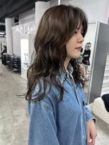 ピア ヤクイン(Pia Yakuin) デジタルパーマ レイヤーカット コテ巻き風