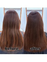 モンド ヘアクリエーション 和田店(monde hair creation)&nbsp;【monde】before × after × 髪質改善