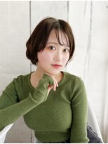 ナル 宇都宮(nalu)&nbsp;nalu宇都宮/髪質改善/縮毛矯正/透明感/丸みショート/宇都宮