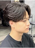 銀座ツイストスパイラルパーマレットヘアマッシュウルフカット
