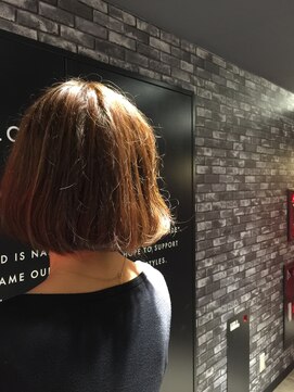 ロンド ルージュ 銀座店(Lond rouge) 大人カワイイ☆切りっ放しボブ☆〈担当 小林瑞歩〉