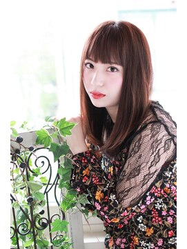 イロドリ ヘアーデザイン(IRODORI hair design) IRODORI　王道☆ナチュラルストレート　［西尾一寛］