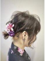 エル セルカ 高田馬場(el CERCA)&nbsp;”ゆるふわこなれ感”浴衣アレンジ【el CERCA高田馬場】