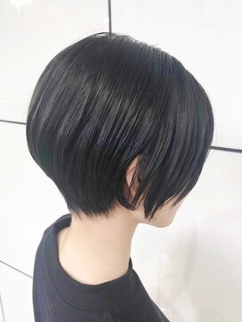 ゼストプラス(ZEST plus) 耳かけショート×ハンサムショート