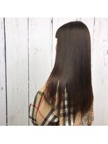 ヘアー ワーク ゲゲ(HAIR WORK GEGE) ストレートヘア